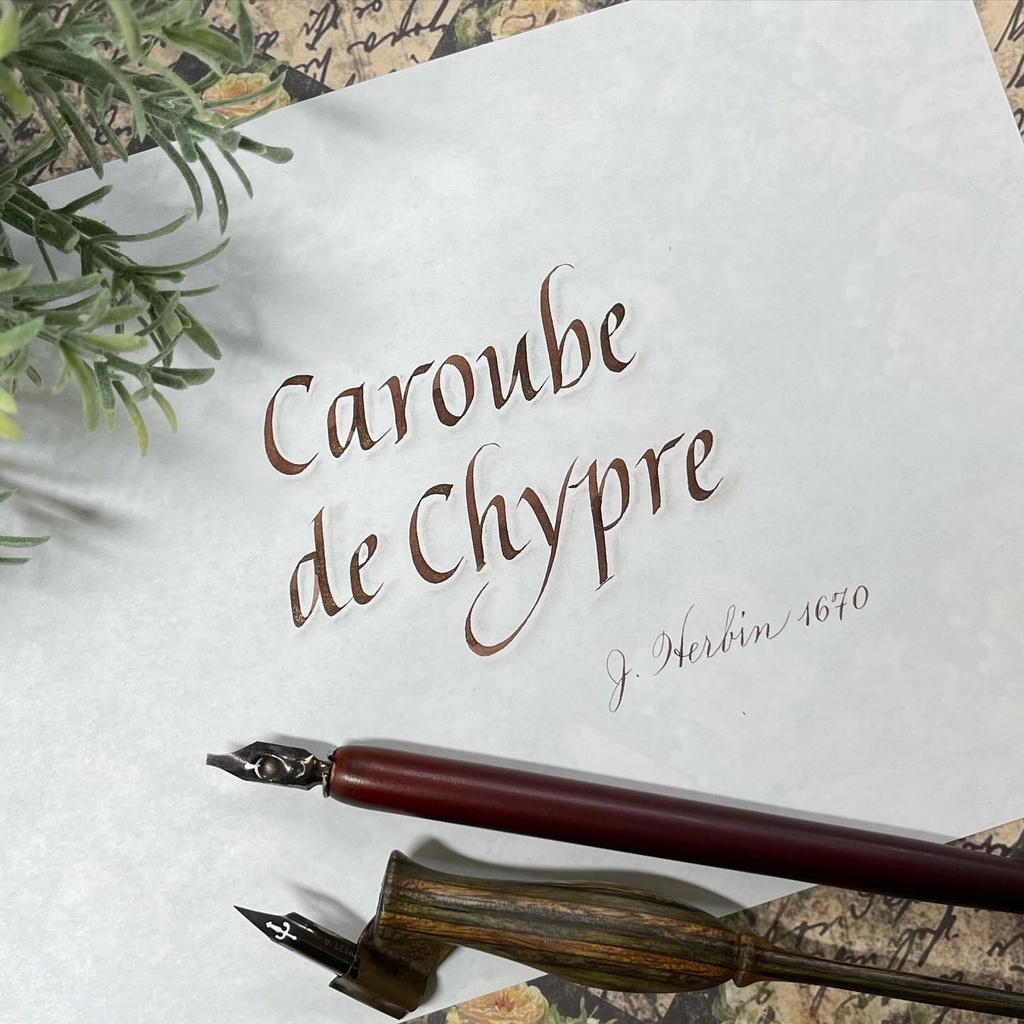 JACQUES HERBIN 1670 Anniversary Ink 50ml Carob Of Cyprus