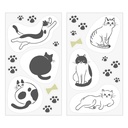 MIDORI Clip Sticker Cat