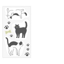 MIDORI Clip Sticker Cat