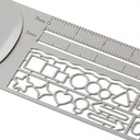 MIDORI Clip Ruler Silver A