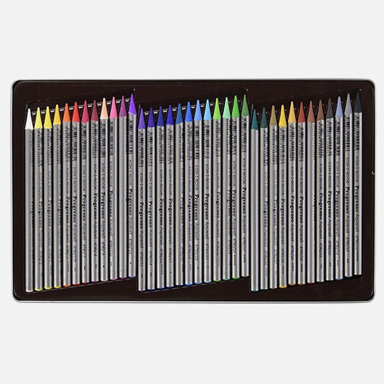 KOH-I-NOOR Progresso Woodless Watercolor Pencil Set x 36