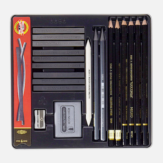 KOH-I-NOOR Gioconda Dry Media Set x 23