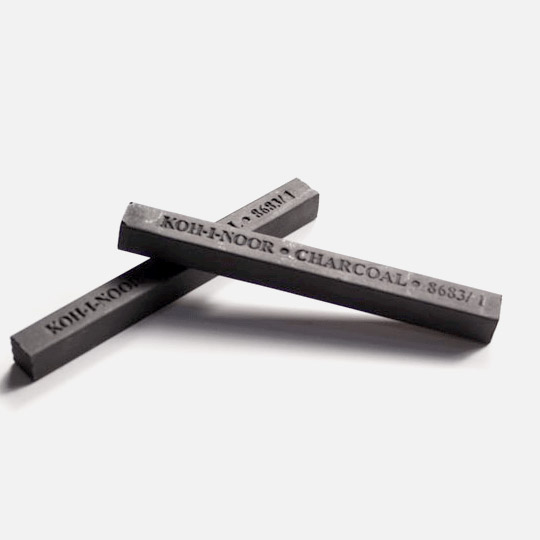 KOH-I-NOOR Gioconda Charcoal Block 1 Soft