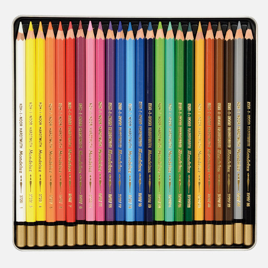 KOH-I-NOOR Mondeluz Watercolor Pencil Landscape Set x 24