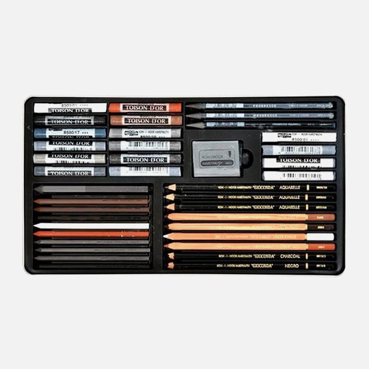 KOH-I-NOOR Gioconda Dry Media Set