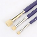 PEBEO Stencil Bristle Brush Set x 3