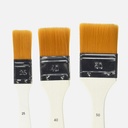 PEBEO Pop Art Yellow Polyamide Spalters Brush Set x 3