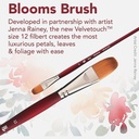 PRINCETON Velvetouch Synthetic Blend Blooms (Long Handle) Brush 12