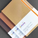 RHODIA Softcover Lined Notebook 90gsm A5 x 80 Bronze