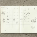 MIDORI MD Notebook Diary 2025 A4 Variant Thin