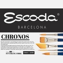 ESCODA Chronos Mix Synthetic Toray Rigger Brush 4