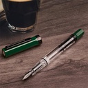 TWSBI Eco Green Irish with Onyx Fountain Pen Broad (Ship After 6 Sept)