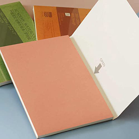 BAOHONG Academy 100% Cotton Acid Free Hot Press Watercolor Pad 300gsm 150mm x 210mm x 20
