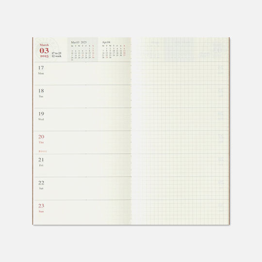 TRAVELER'S Notebook 2026 Weekly + Memo Diary