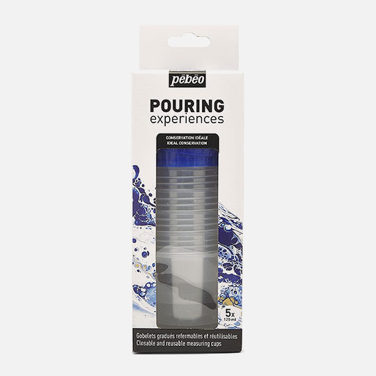 PEBEO Pouring Experiences Measuring Cup 120ml x 5