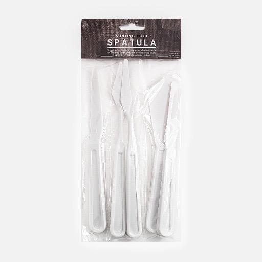 OVJ Plastic Painting Knives Spatula Set x 5