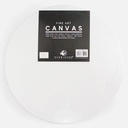 OVJ Circle Cotton Canvas Board 280gsm 12” Bulk Pack x 10