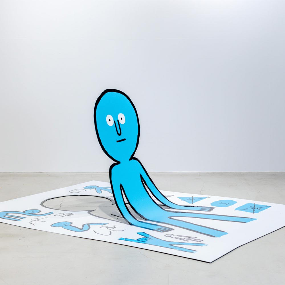 RHODIA 90th Anniversary Jean Jullien Stapled Notepad N°16