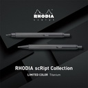 RHODIA Script Mechanical Pencil 0.5mm Titanium