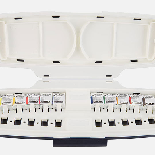 SCHMINCKE Akademie Watercolor 1/2 Pan Set x 10