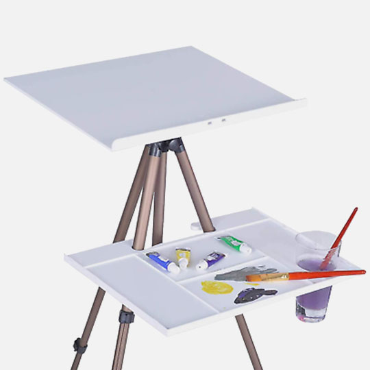 MEEDEN Aluminium Field Easel (Plastic Palette Included)