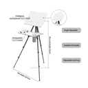 MEEDEN Aluminium Field Easel (Plastic Palette Included)