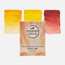 SCHMINCKE Horadam Naturals Watercolor 5ml Fire Set x 3