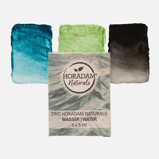 SCHMINCKE Horadam Naturals Watercolor 5ml Water Set x 3