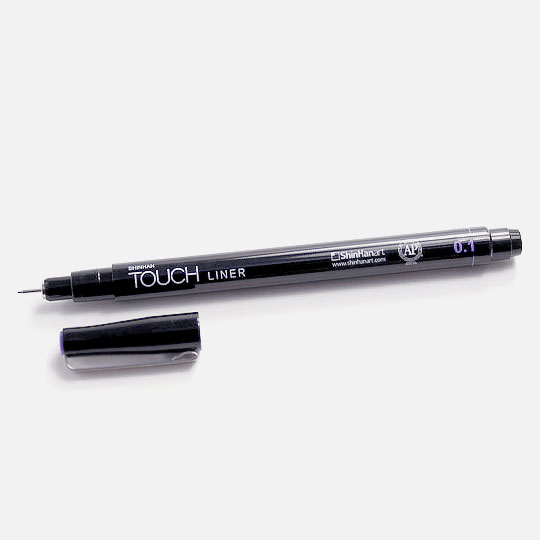 SHINHAN Touch Liner Colored Drawing Pen 0.1mm Purple