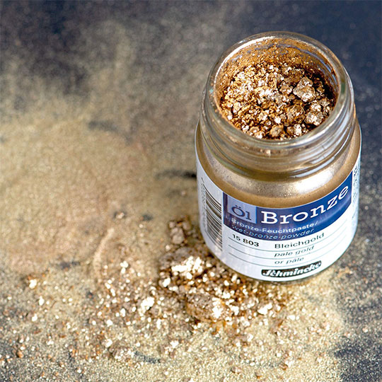 SCHMINCKE Oil Bronze 50ml Rich Gold