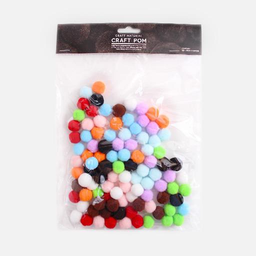 OVJ Craft Pom 15mm Set x 100