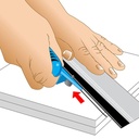 FOAMWERKS Foam Board Straight/Bevel Cutter