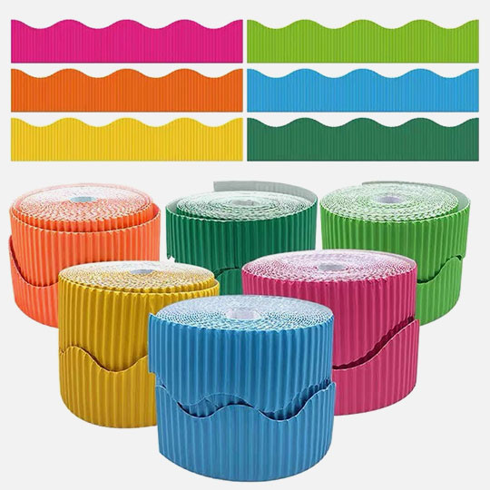 OVJ Bordette Decorative Border 5.7cm x 15.2m Red