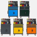 OVJ Maker Space Mobile Metal Workstation (H)1350mm x (W)420mm x (L)720mm