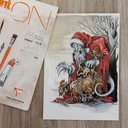 CLAIREFONTAINE Paint On White Mix Media Paper Pad 250gsm A3 x 40