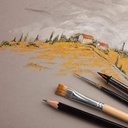 CLAIREFONTAINE Paint On Grey Mix Media Paper Pad 250gsm A3 x 30