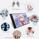 OVJ USB LED Light Pad A3 (Adaptor Included)