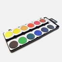 KOH-I-NOOR Artist Transparent Watercolor Pan 30mm Set x 12
