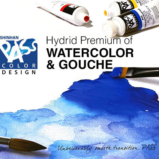 SHINHAN Pass Hybrid Gouache 20ml White