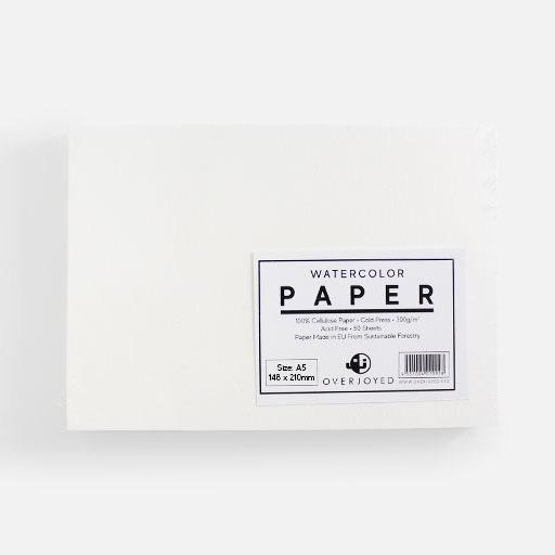 OVJ Hollandse Cold Press Watercolor Paper 300gsm A5 x 50