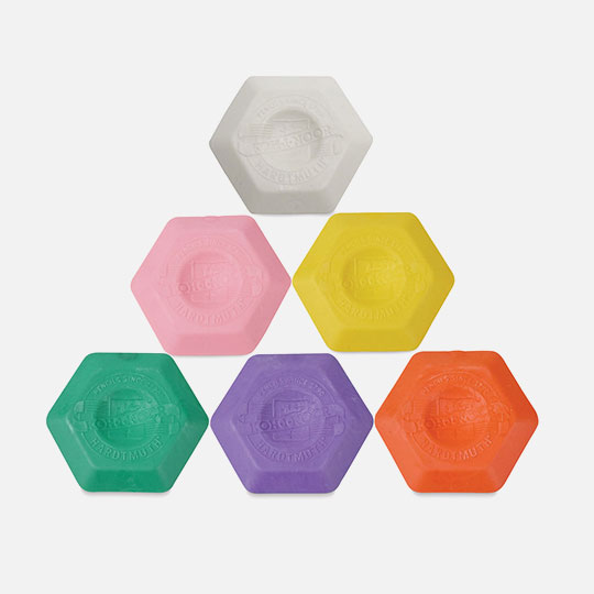 KOH-I-NOOR Hexagonal Eraser Set x 3