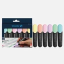 SCHNEIDER Job Pastel Highlighter Set x 6