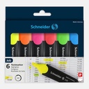 SCHNEIDER Job Fluorescent Highlighter Set x 6