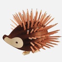 KOH-I-NOOR 96-Pencil Wooden Hedgehog Brown
