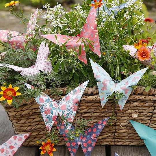 CLAIREFONTAINE Origami Paper Fruit Garden 70gsm 15cm x 15cm x 60