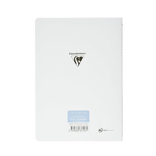 CLAIREFONTAINE Triomphe Sewn Spine Lined Notebook 90gsm A5 x 48