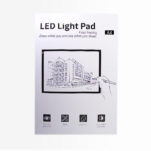 OVJ Studio USB-Powered LED Light Pad A4 (Adaptor Included)