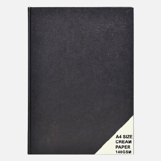 CLAIREFONTAINE Goldline Ivory Paper Portrait Sketchbook 140gsm A4 x 64