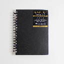 CLAIREFONTAINE Goldline White Paper Portrait Spiral Sketchbook 140gsm A5 x 64