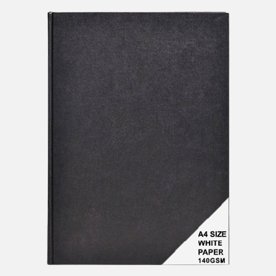 CLAIREFONTAINE Goldline White Paper Portrait Sketchbook 140gsm A4 x 64